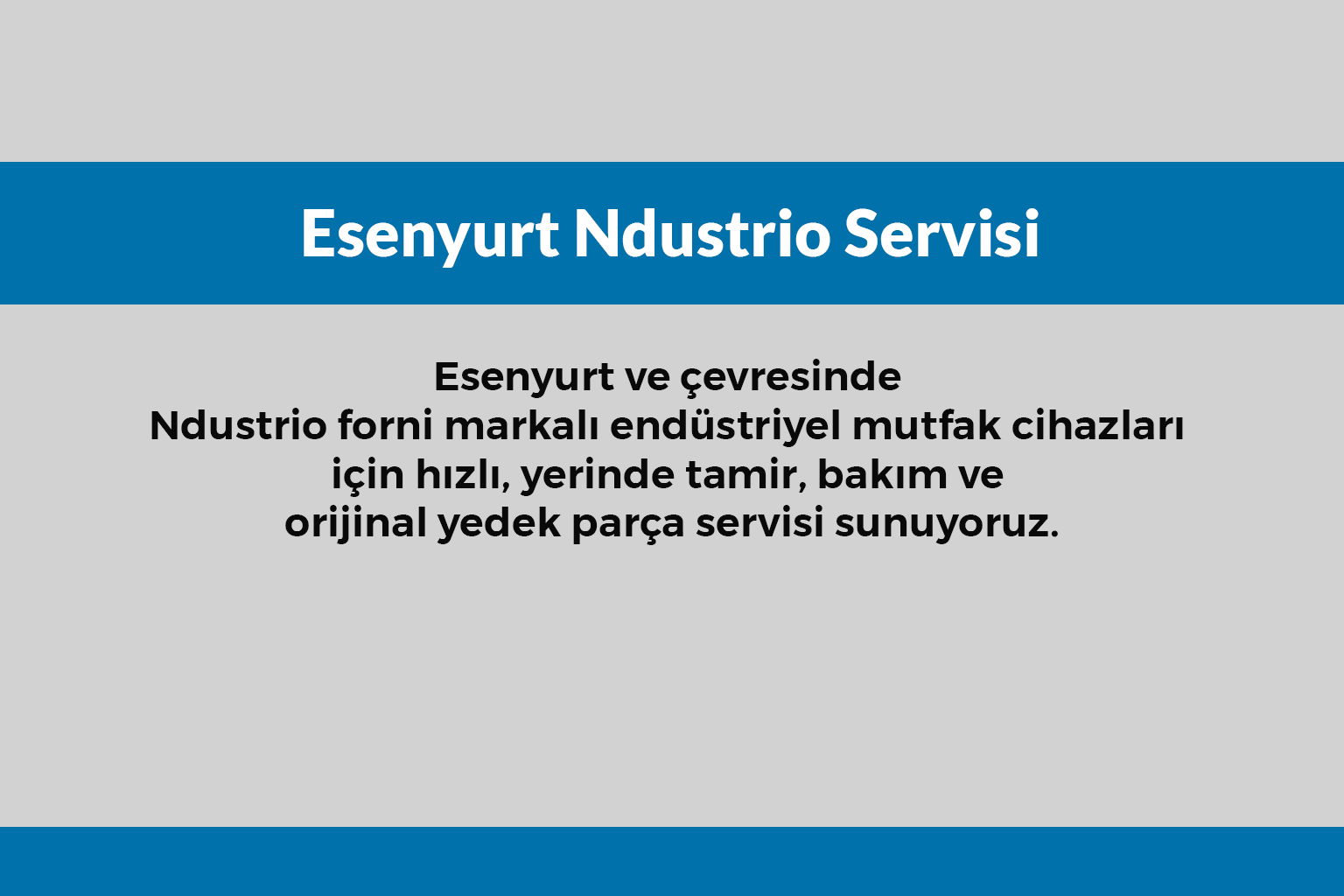 Esenyurt Ndustrio Servisi