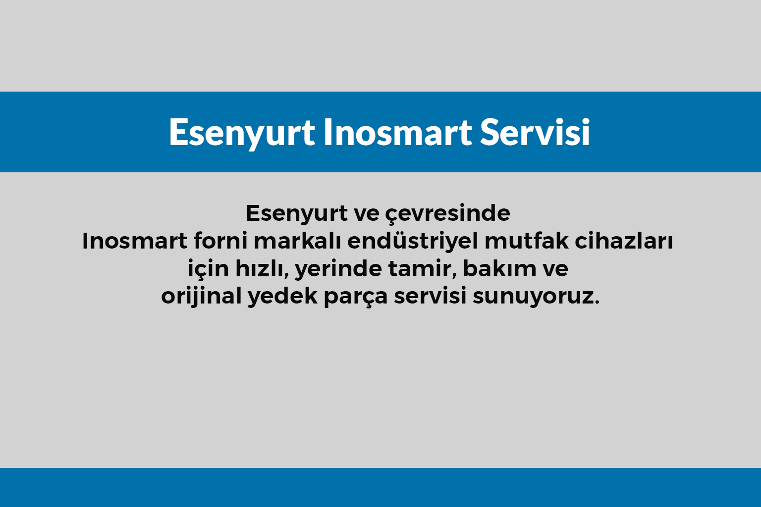 Esenyurt Inosmart Servisi
